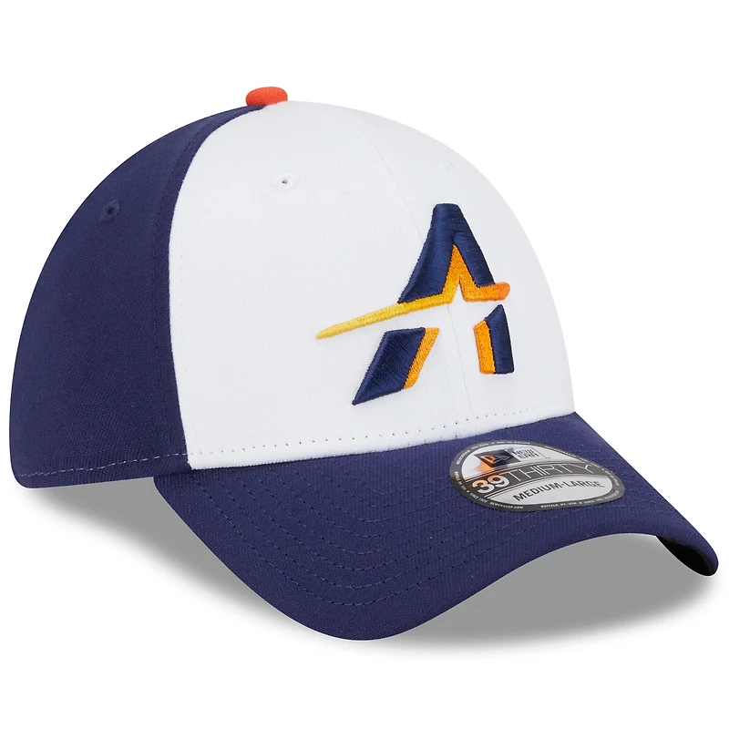 Men's New Era White/Navy Houston Astros 2025 City Connect 39THIRTY Flex Hat