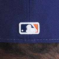 Casquette ajustée New Era 59FIFTY City Connect 2025 des Astros de Houston, blanc/bleu marine