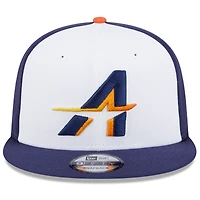 Casquette snapback 9FIFTY City Connect 2025 des Astros de Houston, New Era, blanc/bleu marine