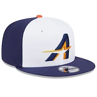 Casquette snapback 9FIFTY City Connect 2025 des Astros de Houston, New Era, blanc/bleu marine