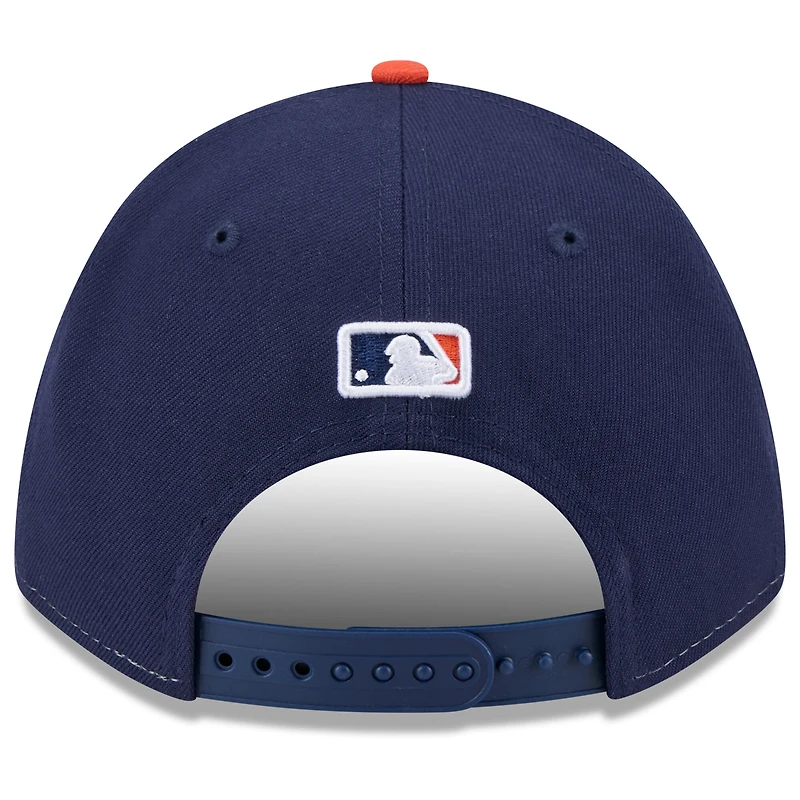 Casquette ajustable New Era 9FORTY M-Crown pour homme, blanc/bleu marine, Houston Astros 2025 City Connect