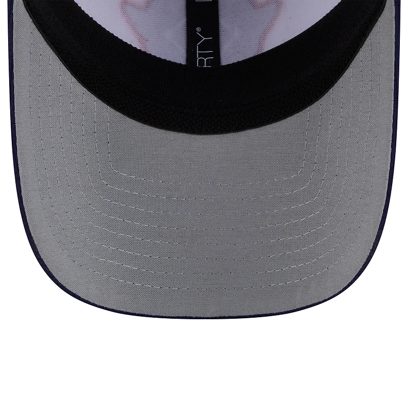 Casquette d'entraînement au bâton 39THIRTY Flex City Connect 2025 des Astros de Houston pour homme New Era, blanc/bleu marine