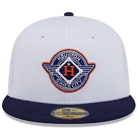 Men's New Era  White/Navy Houston Astros 2025 City Connect Batting Practice 59FIFTY Fitted Hat