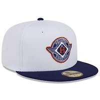 Men's New Era  White/Navy Houston Astros 2025 City Connect Batting Practice 59FIFTY Fitted Hat
