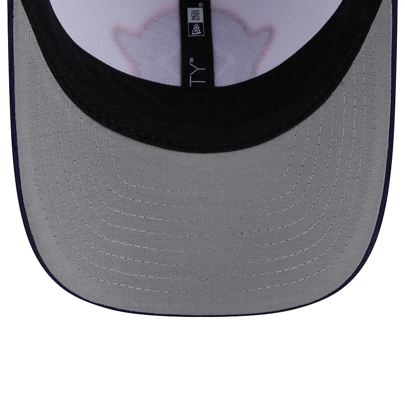 Casquette ajustable 9FORTY City Connect 2025 des Astros de Houston pour homme, New Era, blanc/bleu marine