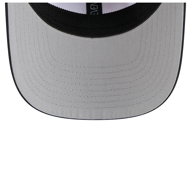 Casquette ajustable 9SEVENTY blanche/bleu marine des Astros de Houston pour homme New Era