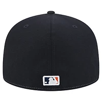 Men's New Era White/Navy Houston Astros Repeat 59FIFTY Fitted Hat