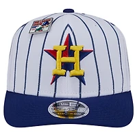 Men's New Era White/Royal Houston Astros 2024 Big League Chew Original 9SEVENTY Adjustable Hat