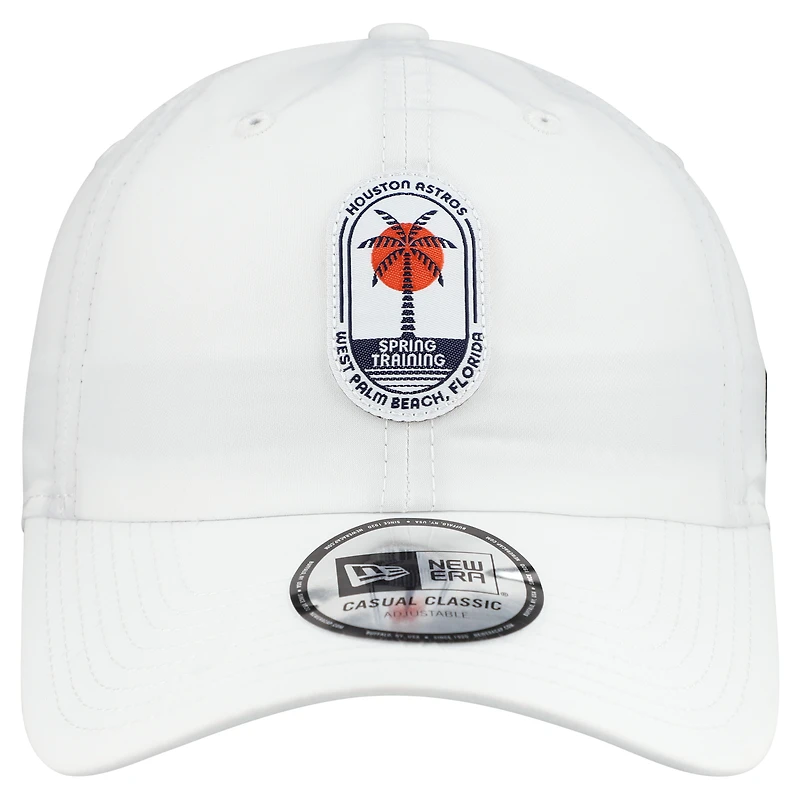 Men's New Era  White Houston Astros 2026 Spring Training Fan Pack Icon Casual Classic Adjustable Hat
