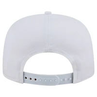 Men's New Era  White Houston Astros Collide Golfer Snapback Hat