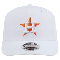 Casquette ajustable COOLERA 9SEVENTY blanche des Houston Astros de New Era pour homme