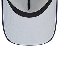Casquette ajustable New Era blanche Houston Astros Retro Wordmark 9FORTY A-Frame Trucker pour homme