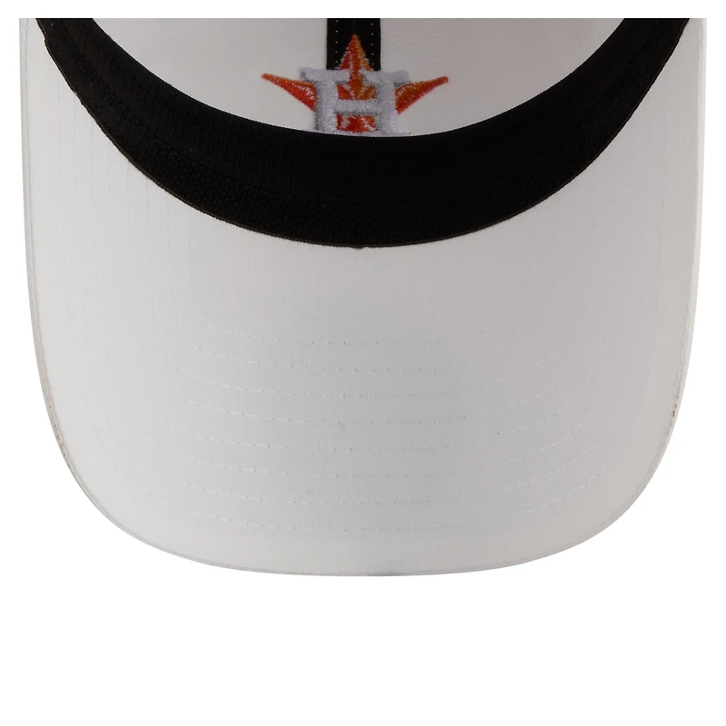 Men's New Era White Houston Astros Ripstop Casual Classic Adjustable Hat