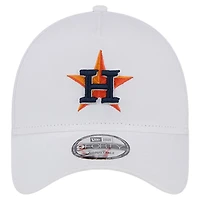 Men's New Era White Houston Astros TC A-Frame 9FORTY Adjustable Hat