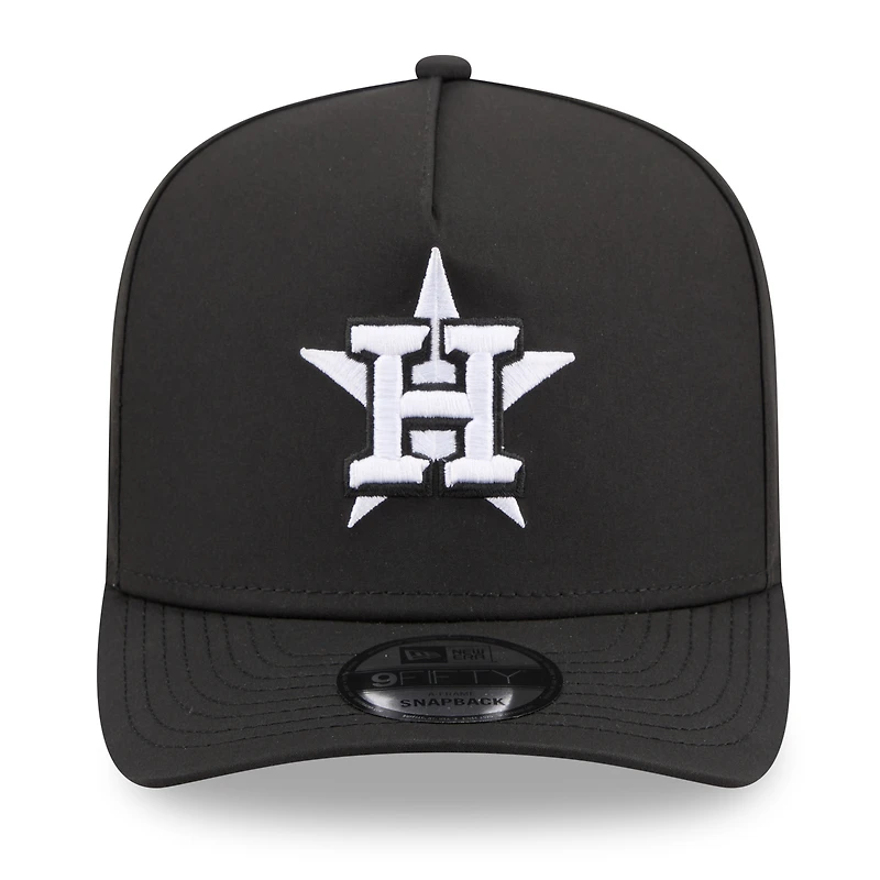 Men's New Era x GORE-TEX  Black Houston Astros A-Frame 9FIFTY Adjustable Hat