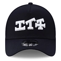 Men's New Era x Hyperfly Navy Houston Astros A-Frame 9FORTY Adjustable Hat