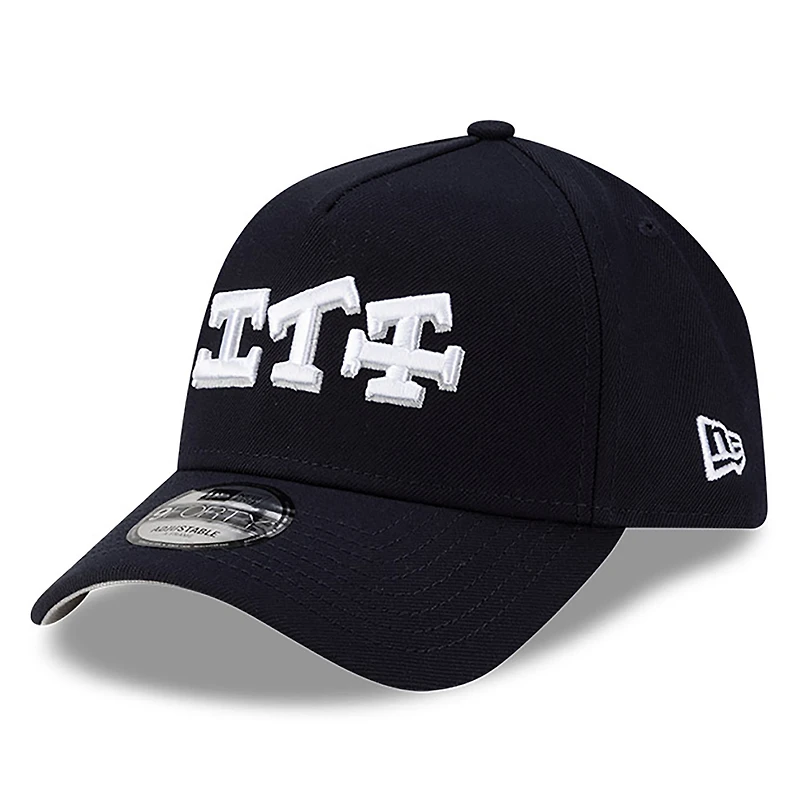 Men's New Era x Hyperfly Navy Houston Astros A-Frame 9FORTY Adjustable Hat