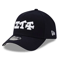 Men's New Era x Hyperfly Navy Houston Astros A-Frame 9FORTY Adjustable Hat