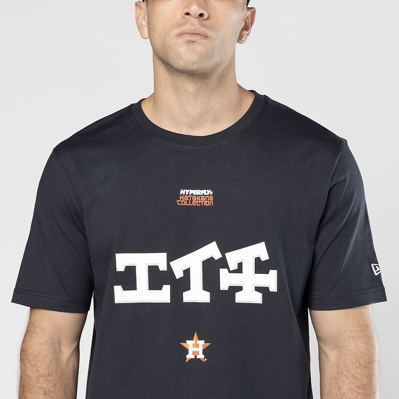 Men's New Era x Hyperfly Navy Houston Astros T-Shirt