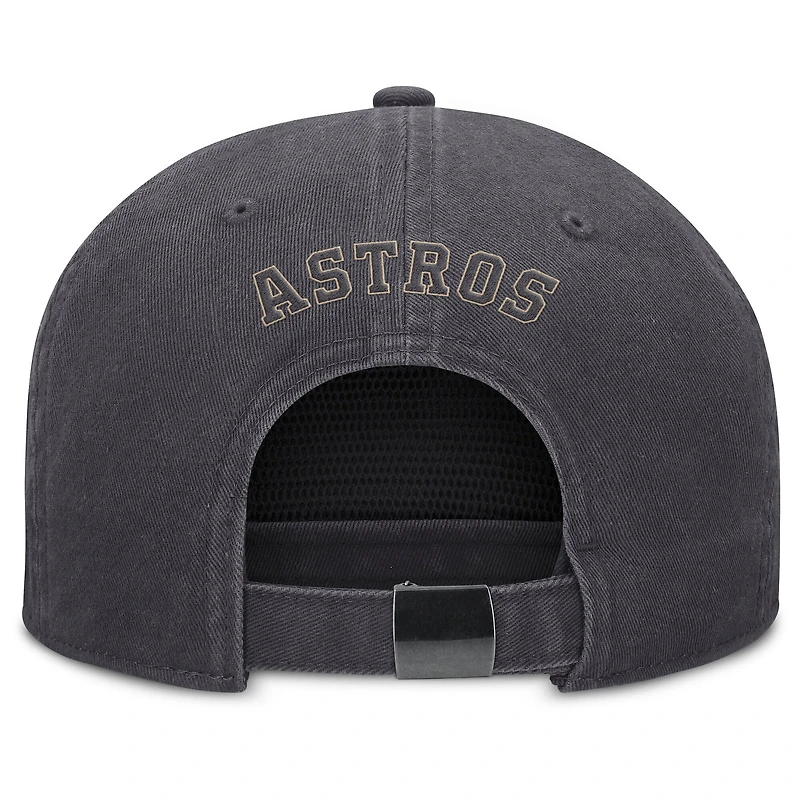 Men's Nike Anthracite Houston Astros Monotone Pro Adjustable Hat
