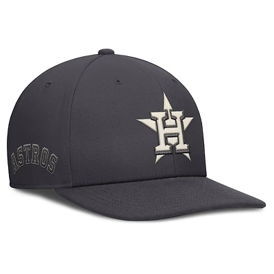Casquette Nike Houston Astros Statement Pro Snapback Anthracite pour homme