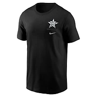 T-shirt Nike noir Houston Astros Bar Loading pour homme