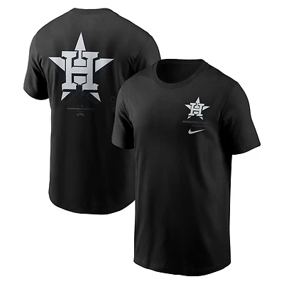 T-shirt Nike noir Houston Astros Bar Loading pour homme