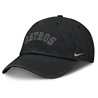 Casquette ajustable Nike noire Houston Astros Camo Pack Club pour homme
