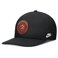 Men's Nike Black Houston Astros Cooperstown Collection Pro Dri-FIT Snapback Hat