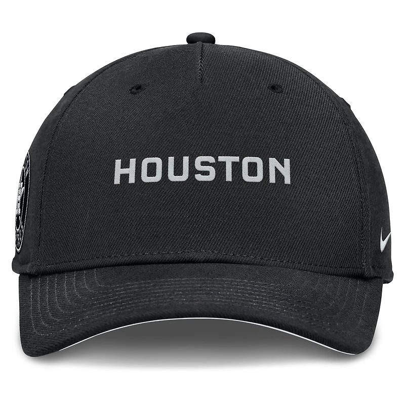 Men's Nike  Black Houston Astros Rise Performance Adjustable Hat