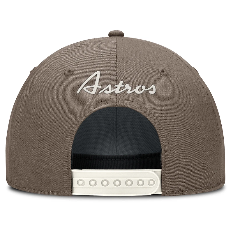 Casquette ajustable Nike Brown Houston Astros Rise Performance pour homme