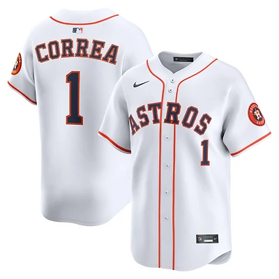 Maillot Nike Carlos Correa blanc Houston Astros domicile édition limitée pour homme