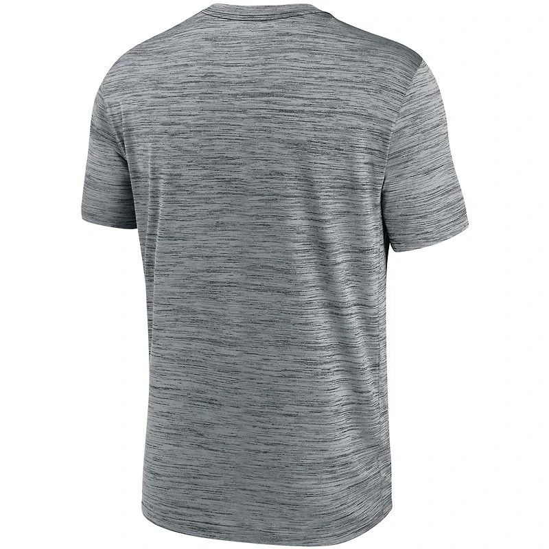 T-shirt Nike Houston Astros Authentic Collection Velocity Practice Performance gris anthracite pour homme