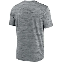 T-shirt Nike Houston Astros Authentic Collection Velocity Practice Performance gris anthracite pour homme