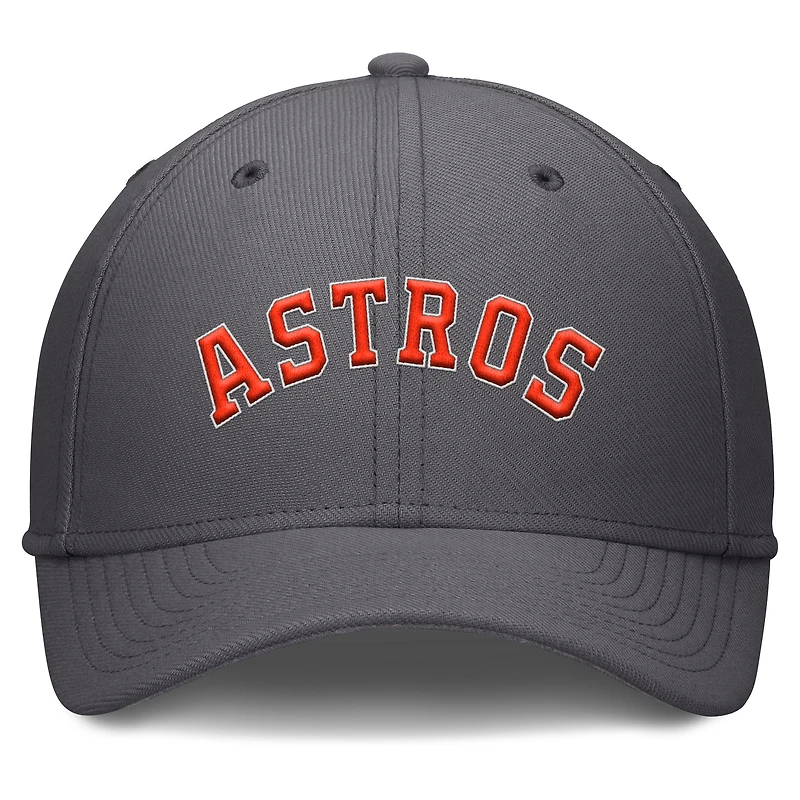 Casquette Nike Performance Flex Houston Astros charbon pour homme