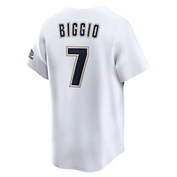 Maillot Nike Craig Biggio blanc pour homme des Astros de Houston, collection rétro Cooperstown limitée