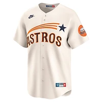 Men's Nike Cream Houston Astros Cooperstown Collection Limited Jersey