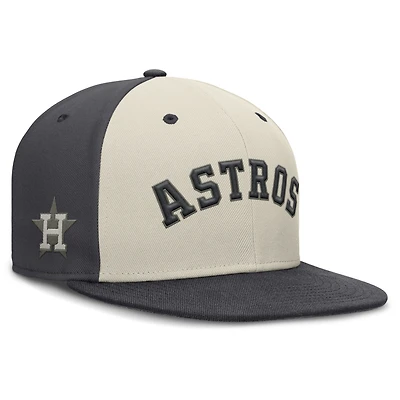 Casquette ajustée Nike crème Houston Astros Dri-FIT True pour homme