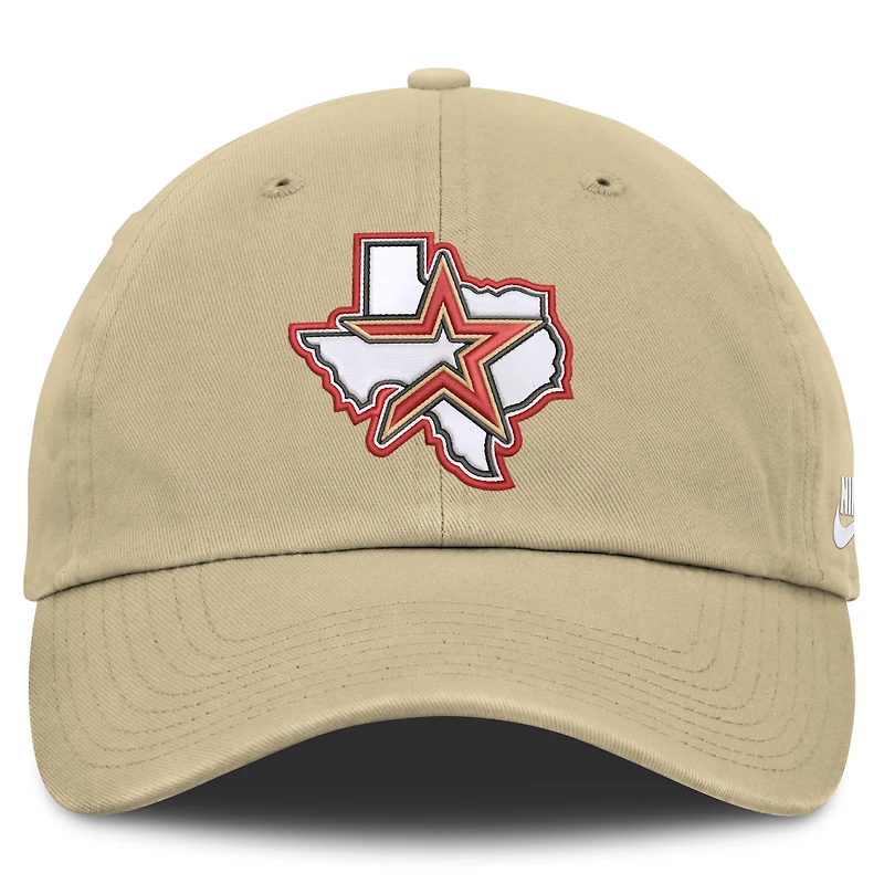 Men's Nike Gold Houston Astros Cooperstown Collection Club Adjustable Hat