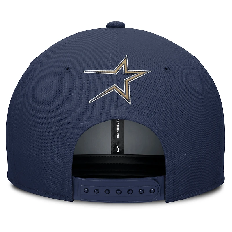 Men's Nike Navy/Orange Houston Astros Pro Performance Snapback Hat