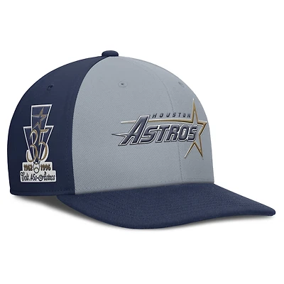 Casquette Nike Pro Performance Snapback bleu marine/orange Houston Astros pour homme