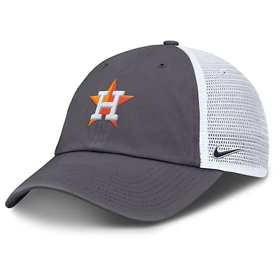 Casquette de camionneur ajustable Nike grise Houston Astros pour homme