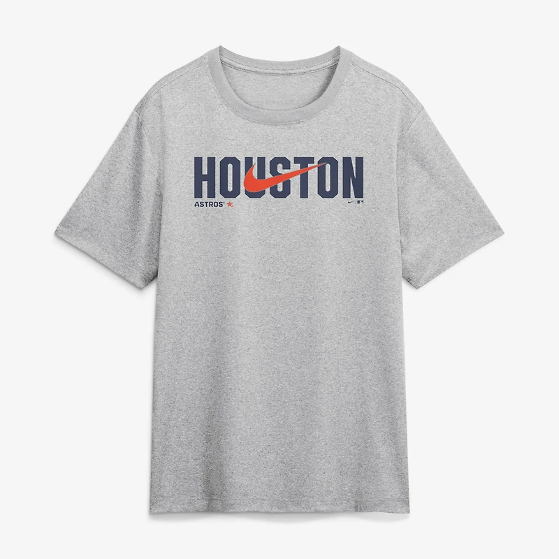 Men's Nike Heather Gray Houston Astros Swoosh Legend Dri-FIT T-Shirt