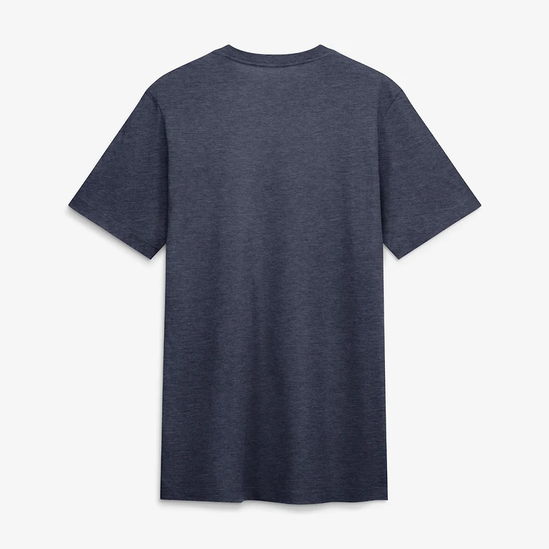 T-shirt Nike Heather Navy Houston Astros Cooperstown Logo Tri-Blend pour homme