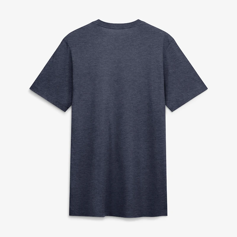 Men's Nike Heather Navy Houston Astros Stacked Tri-Blend T-Shirt