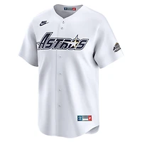 Maillot Nike Jeff Bagwell blanc pour homme des Astros de Houston, collection rétro Cooperstown limitée