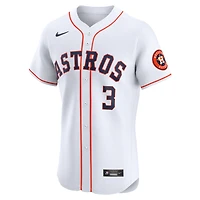 Men's Nike Jeremy Peña White Houston Astros Home Elite Player Jersey