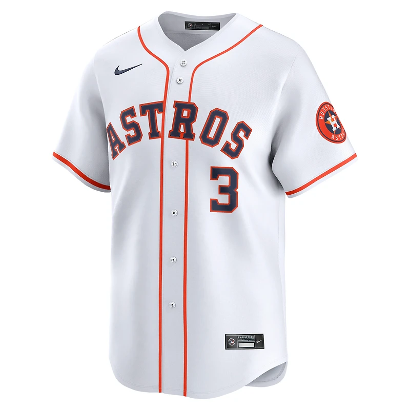 Men's Nike Jeremy Peña White Houston Astros Home Limited Player Jersey