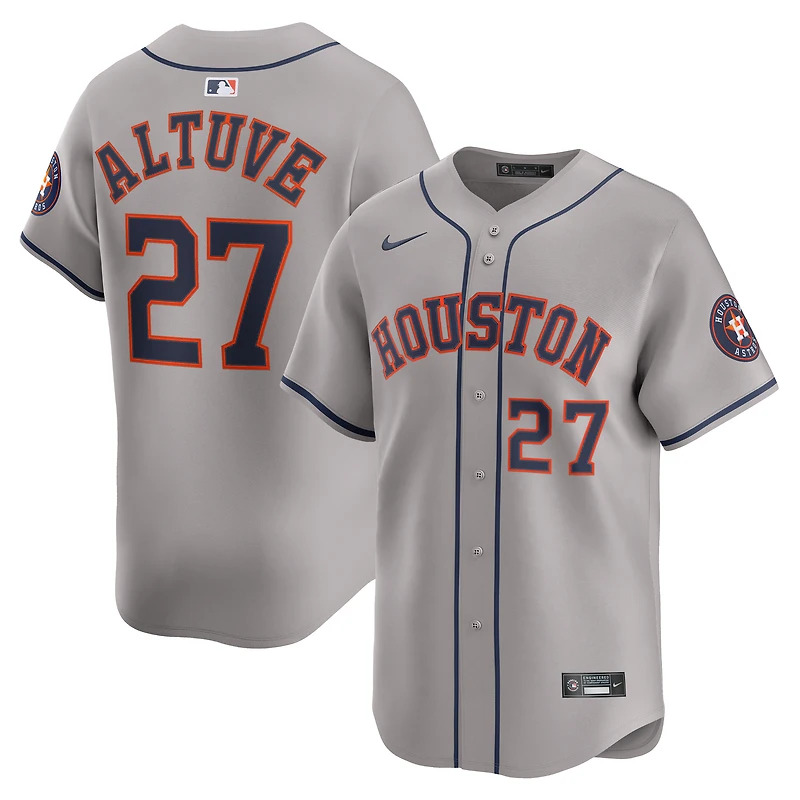 Maillot Nike Jose Altuve blanc Houston Astros domicile édition limitée pour homme