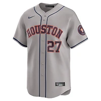 Maillot de joueur Nike José Altuve gris Houston Astros Road Limited pour homme